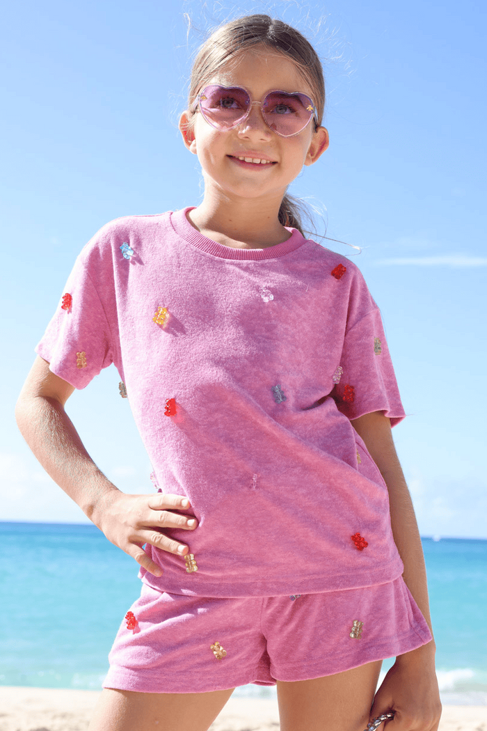 Lola + The Boys Sets 2 Gummy Bear Short Set