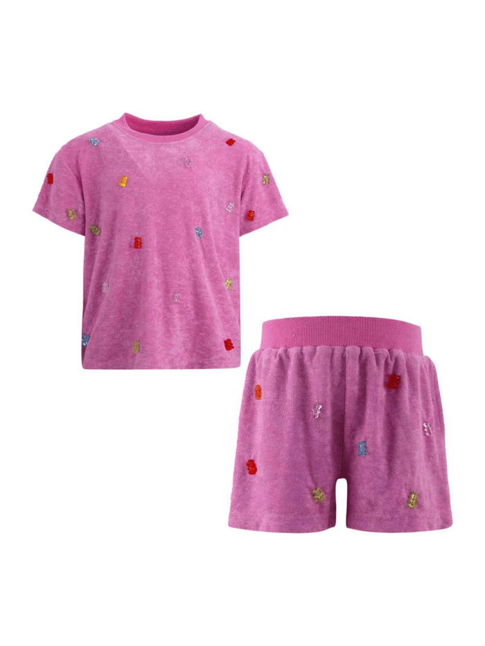 Lola + The Boys Sets Gummy Bear Short Set