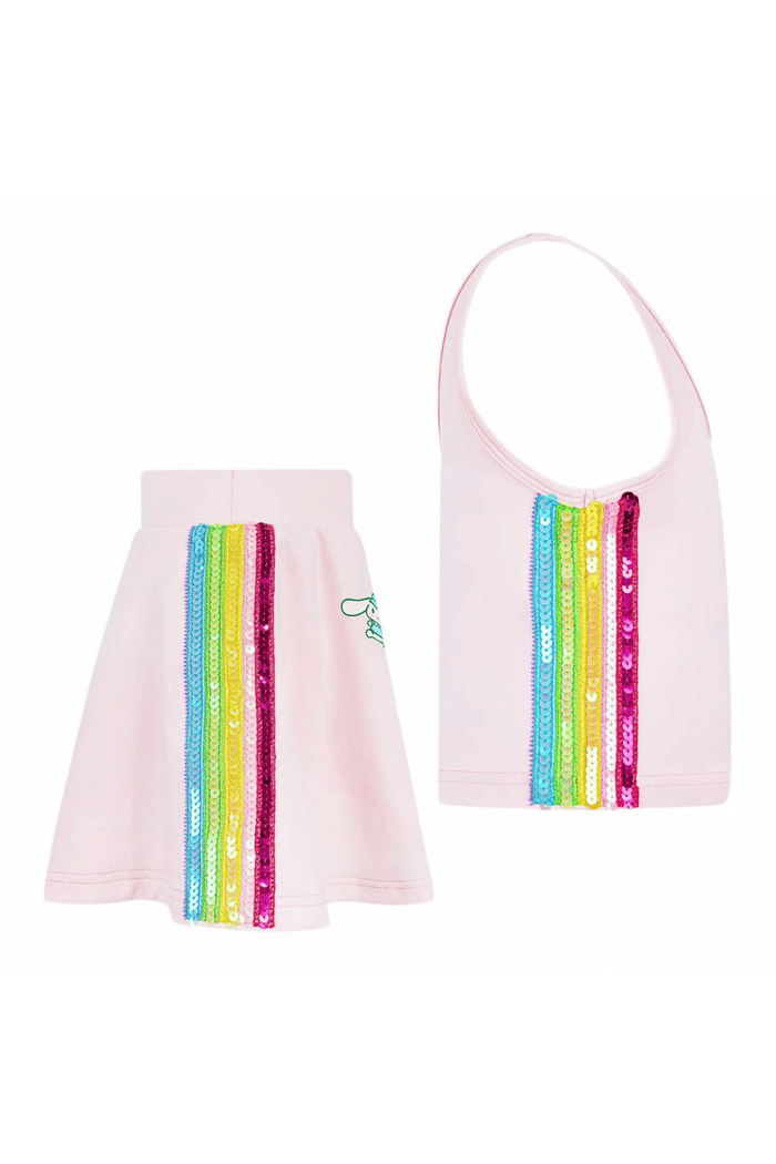 Lola + The Boys Sets Hello Kitty® and Friends Sequin Stripe Tennis Set