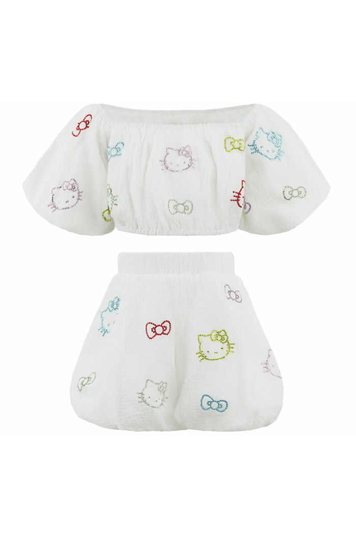 lola-hellokitty Sets Hello Kitty® Hailey Bubble Set - White