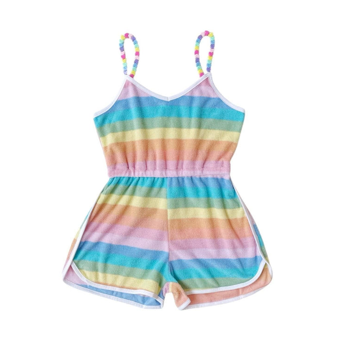 Lola-spring-25 Sets Pastel Ombre Beaded Hearts Romper