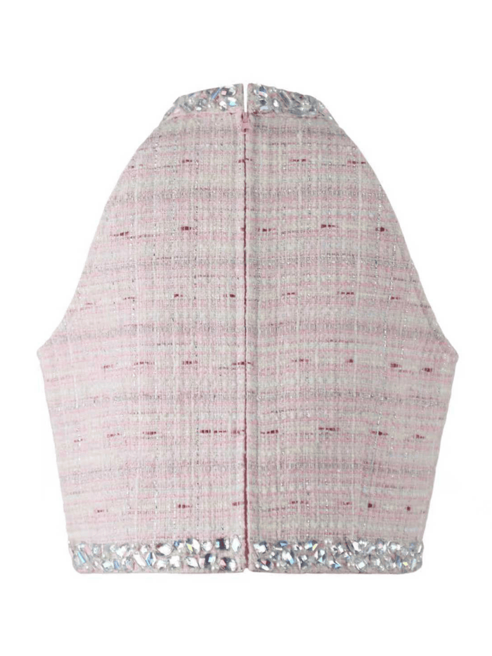 Lola + The Boys Sets Pink Sugar Tweed Set
