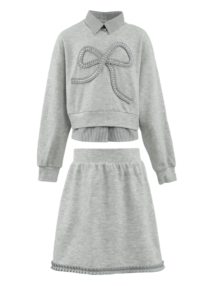 Lola + The Boys Sets Preppy Bow Set