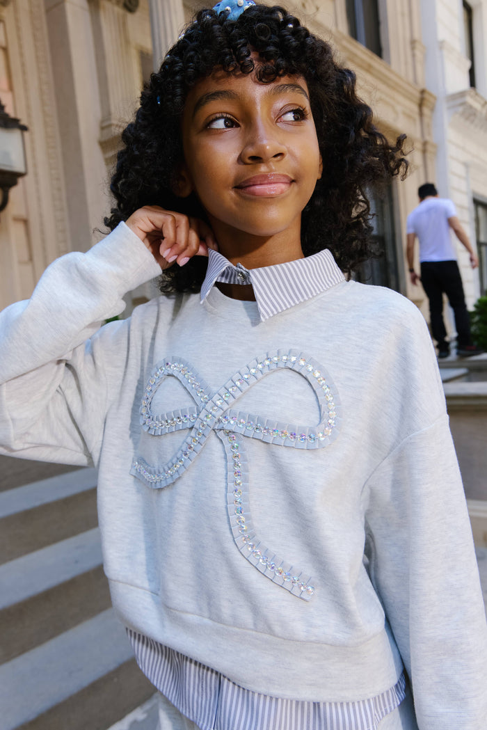 Lola + The Boys Sets Preppy Bow Set