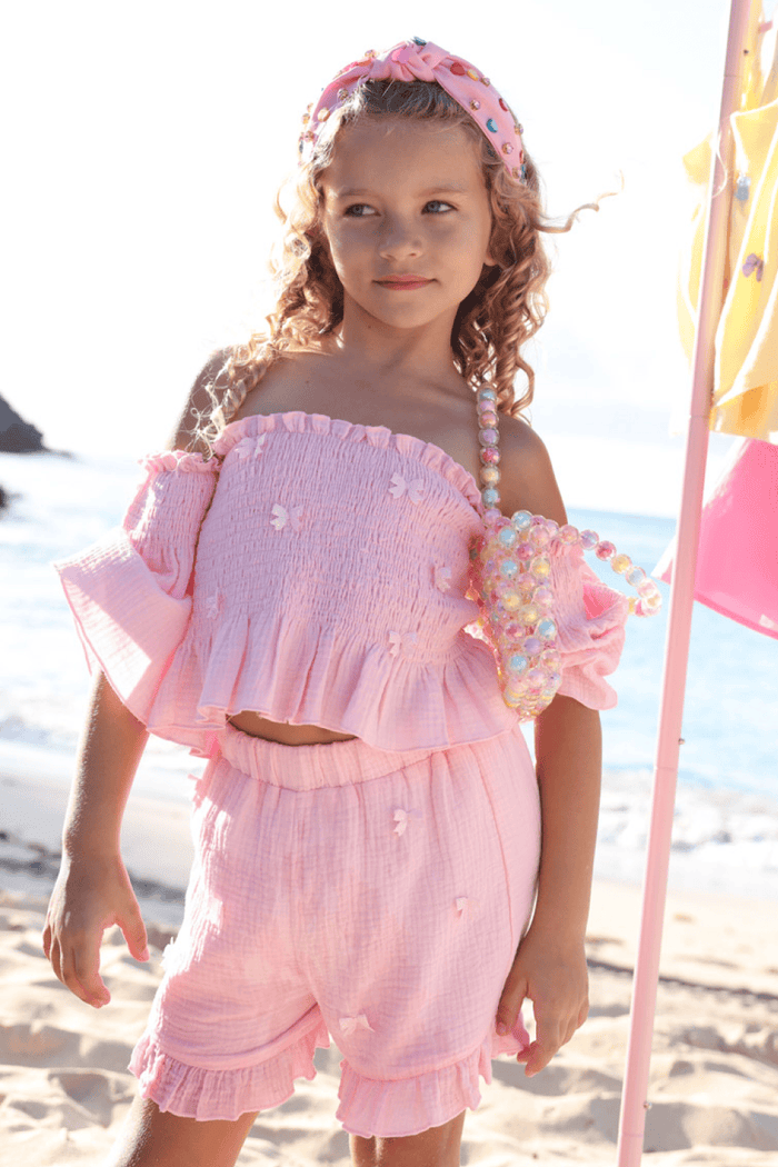 Lola + The Boys Sets 2 Pretty Hailey Bow Set