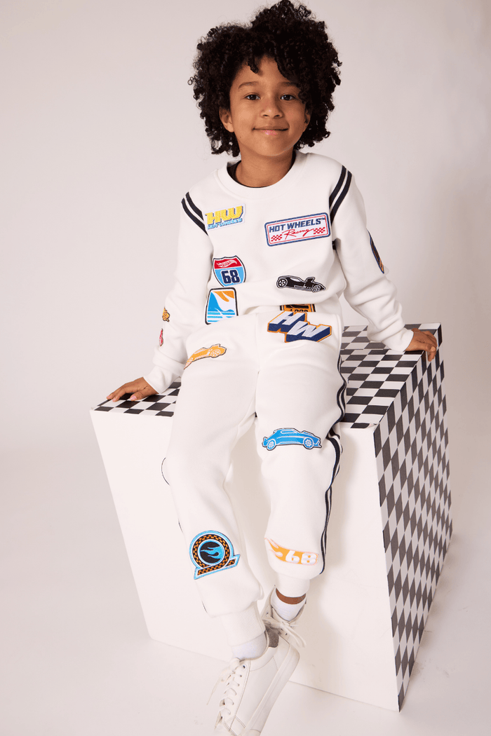 Lola + The Boys Sets 2 Racer Patch Jogger Set