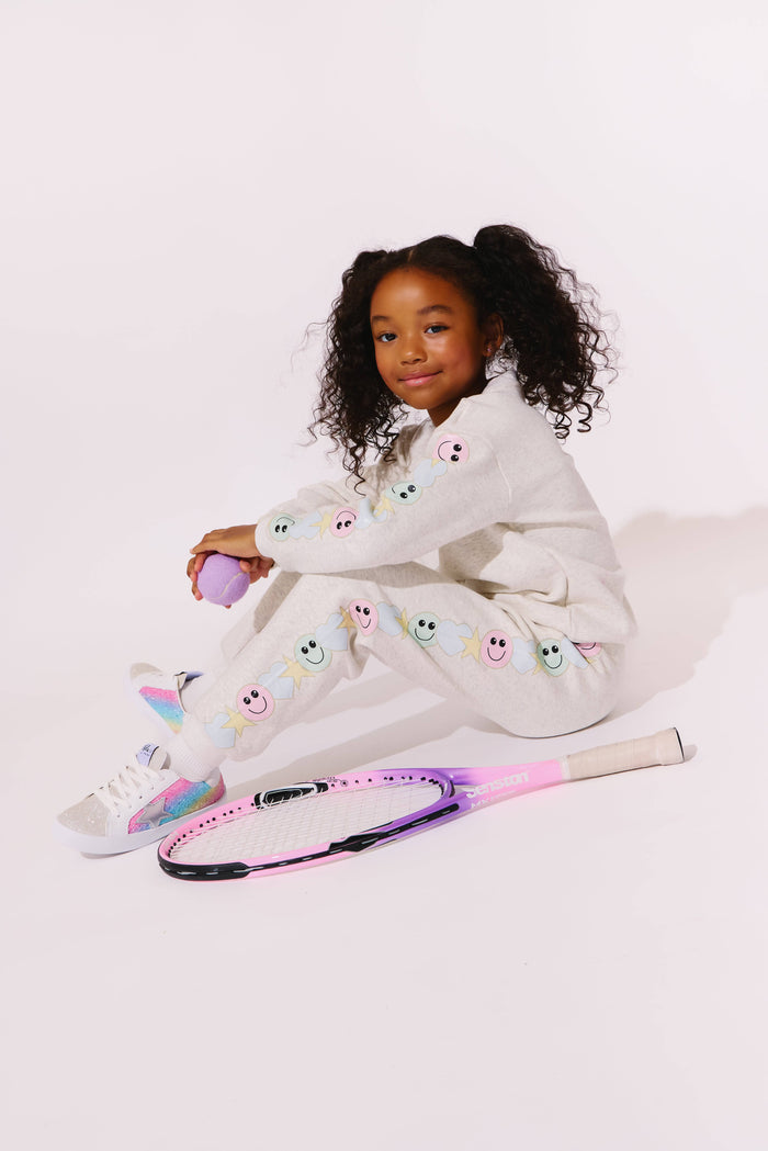 Lola + The Boys Sets Rainbow Smiley Set