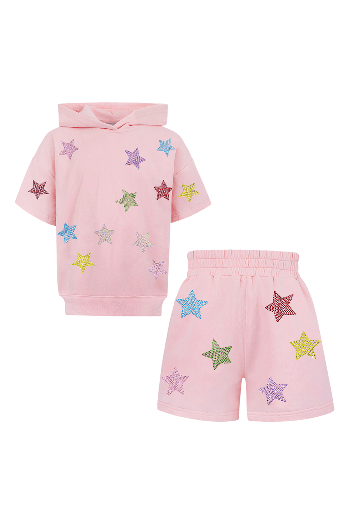 Lola and The Boys Sets Rainbow Stars Short Set