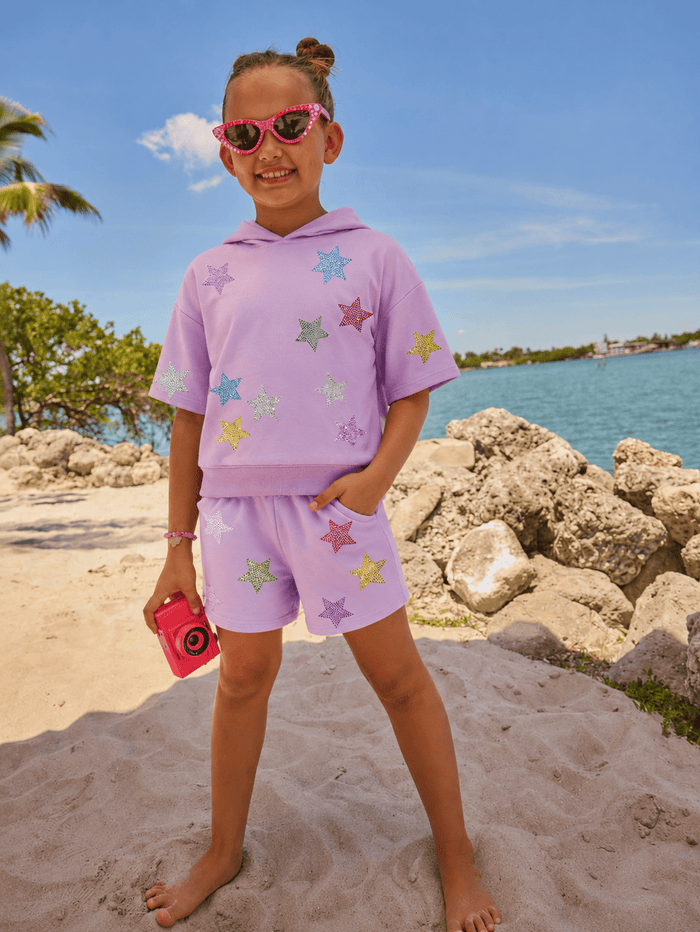 Lola and The Boys Sets Rainbow Stars Short Set