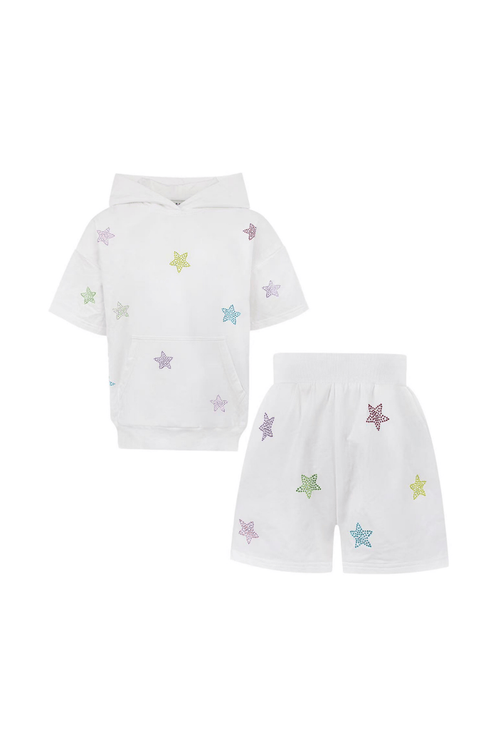 Lola and The Boys Sets Rainbow Stars Short Set