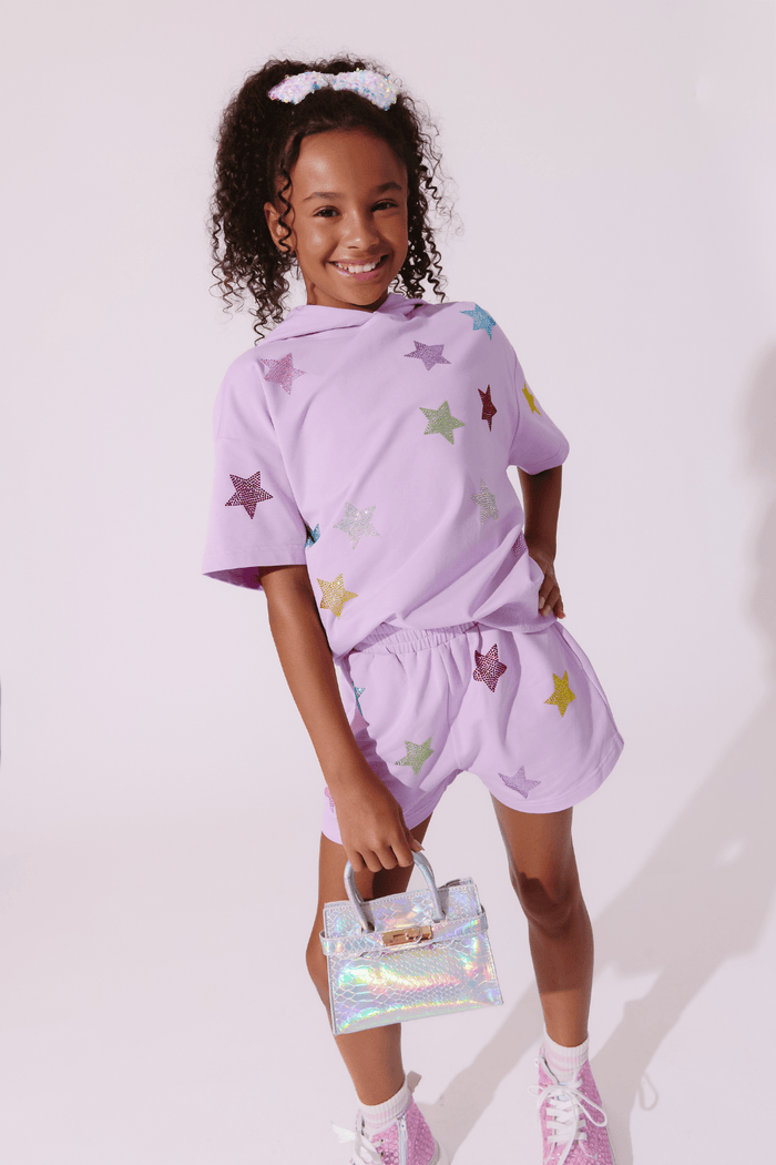 Lola and The Boys Sets Rainbow Stars Short Set