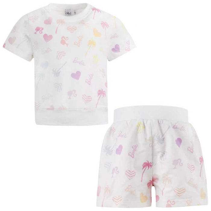 Lola + The Boys Sets Rainbow Vibes Barbie Short Set