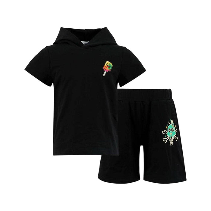 Lola + The Boys Sets Rocket Ice Cream Short Set