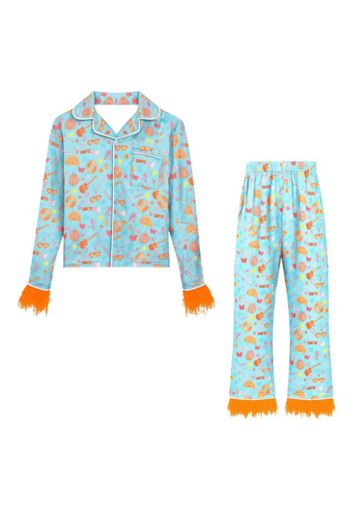 Lola + The Boys Sets Showgirl Swiftie Silky Set