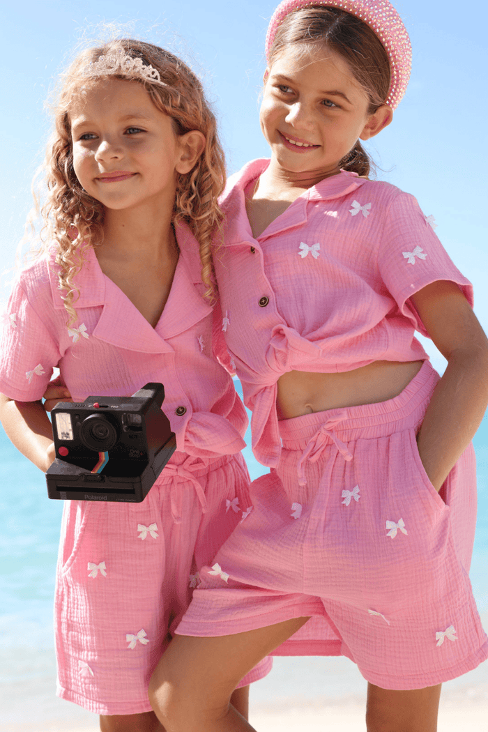 Lola + The Boys Sets Sparkle Bows Summer Set