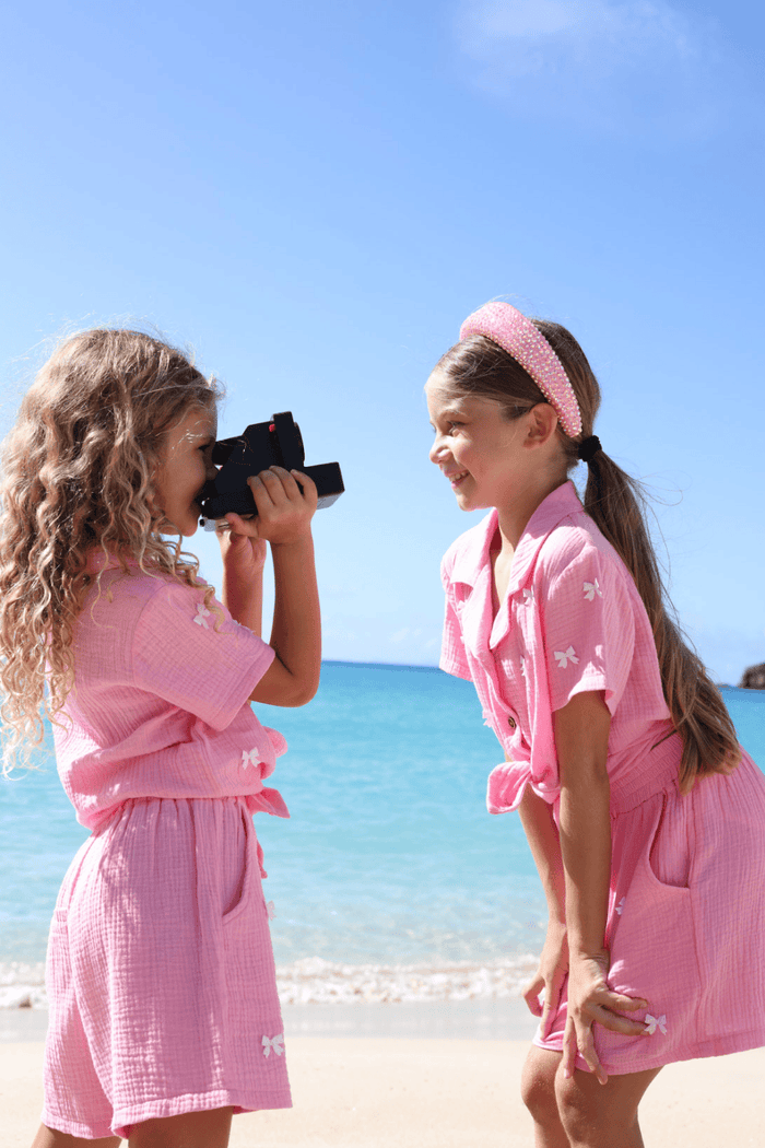 Lola + The Boys Sets Sparkle Bows Summer Set