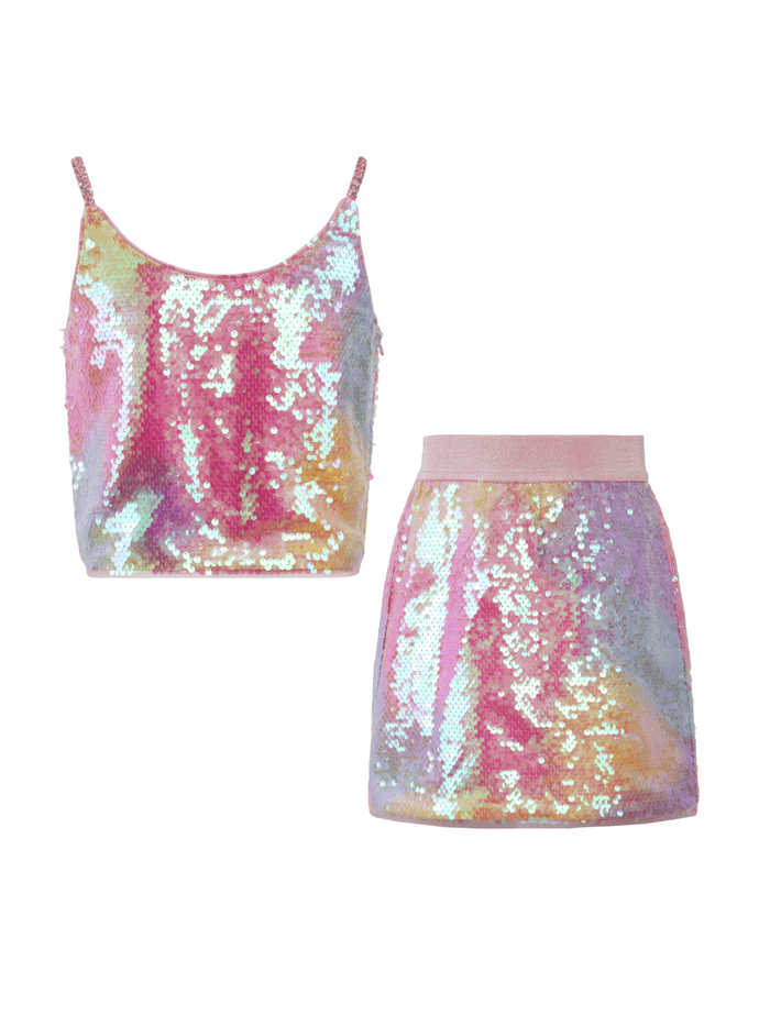 Lola + The Boys Sets Sparkle Sequin Set