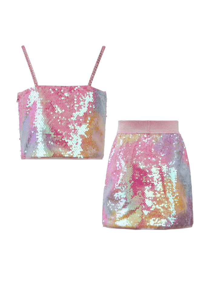 Lola + The Boys Sets Sparkle Sequin Set