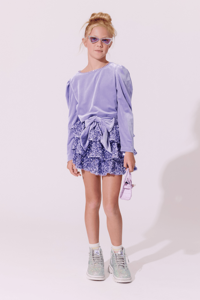 Lola + The Boys Sets Stardust Velvet Party Set