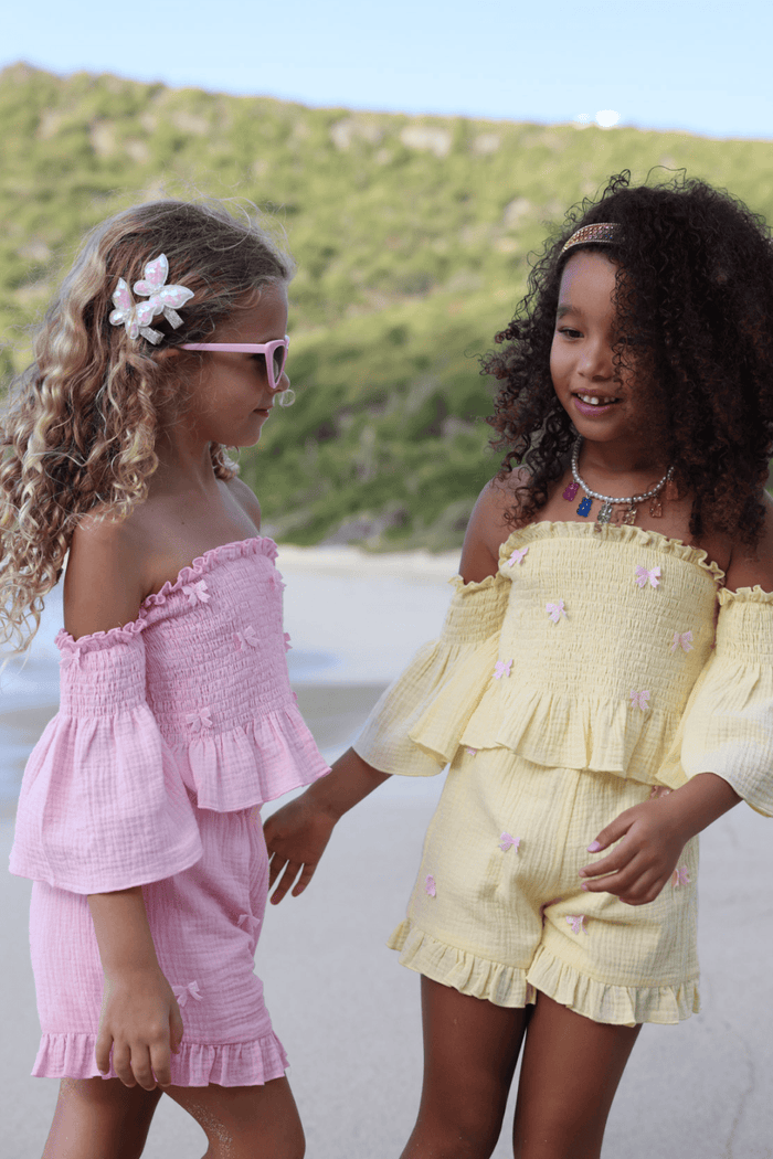 Lola + The Boys Sets Sunny Hailey Bow Set