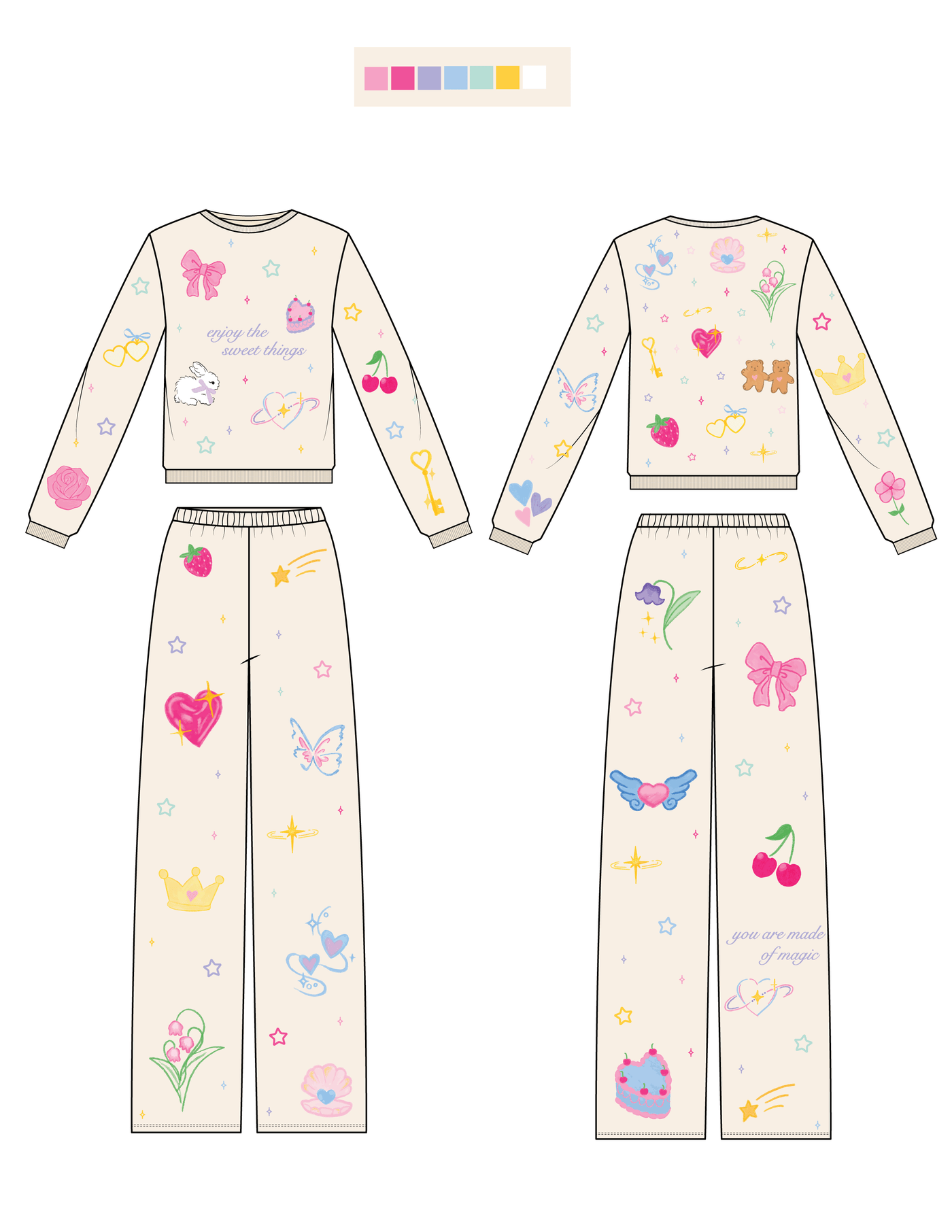 Sweet Things Doodle Set – Teen/Women