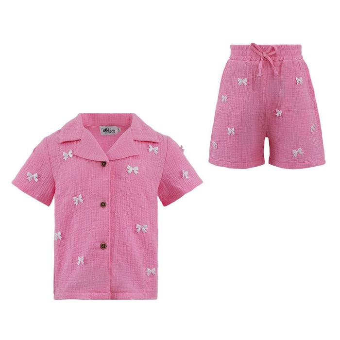 Lola + The Boys Sparkle Bows Summer Set