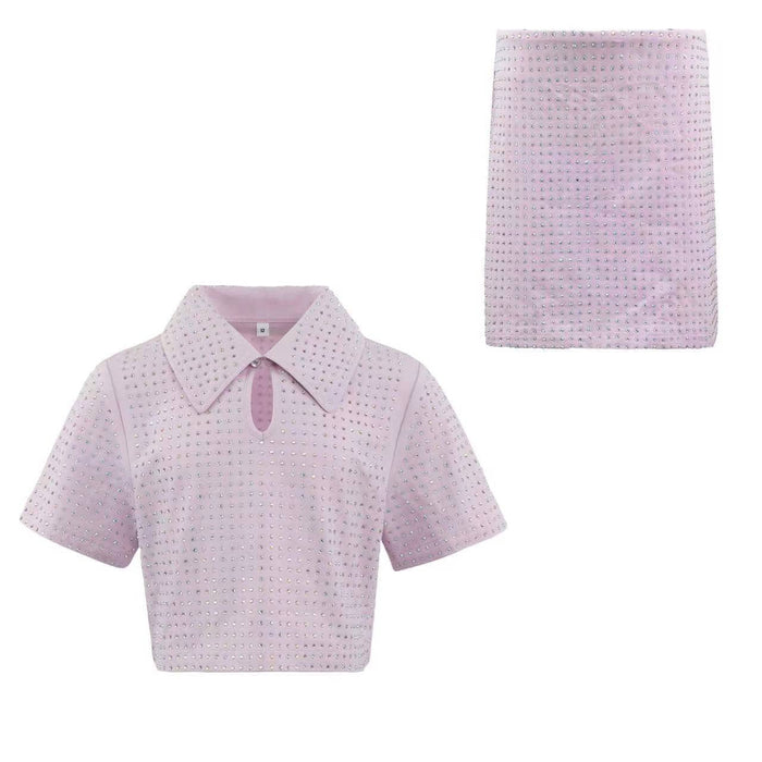Lola + The Boys Sparkle Preppy Polo Set
