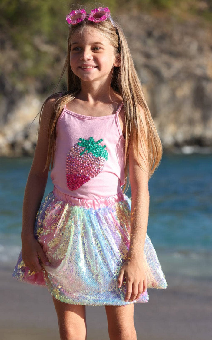 lola-new-arrival Strawberry Gems Tank Top