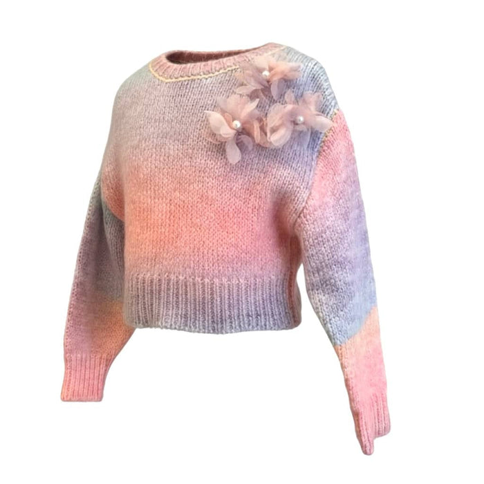Lola + The Boys 2 Sugar Cloud Ombre Sweater