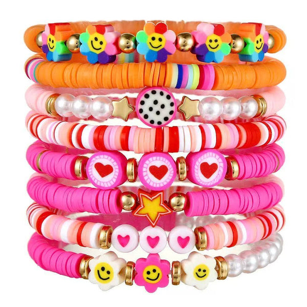 Treat Ürself Love summer baske Summertime Fun Bracelet Set