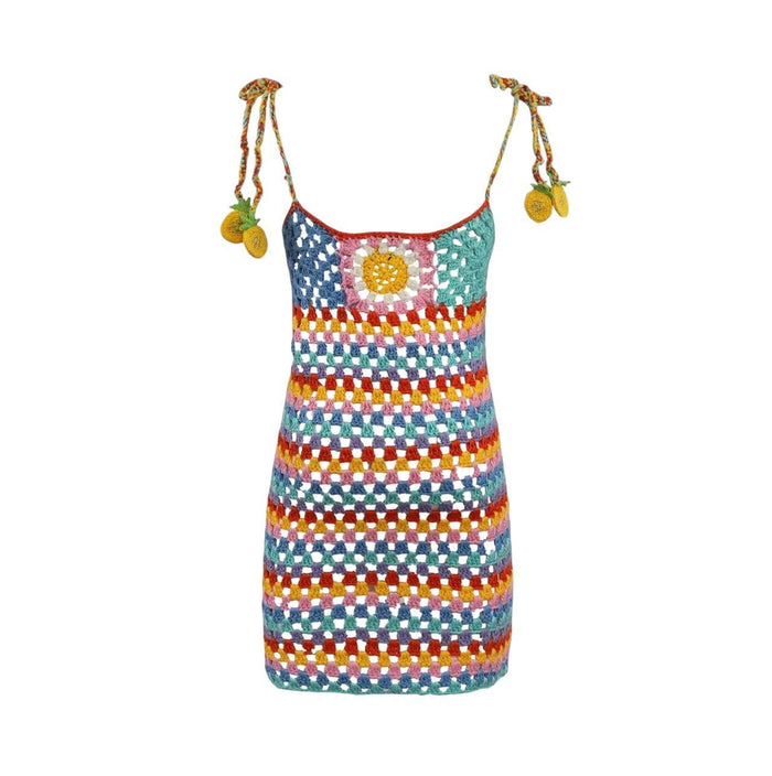 Lola + The Boys Sunshine Mood Crochet Dress