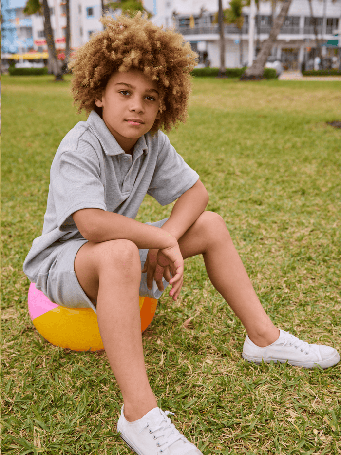 Lola + The Boys Super Soft Polo Set