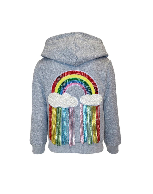 Rainbow store hoodie kids