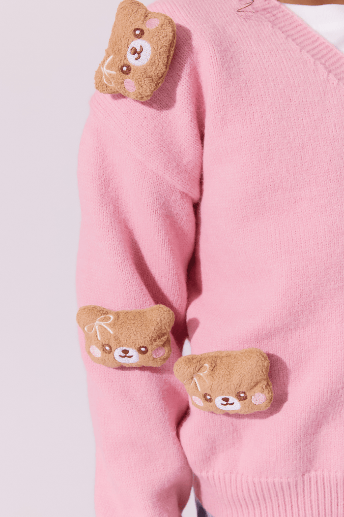 Lola + The Boys Sweaters & Sweatshirts Plush Beary Cute Cardigan