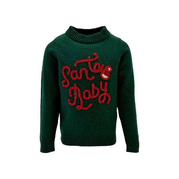 トップス N&N STORE I BELIVE IN SANTA SWEAT Santa Baby Festive Sweater