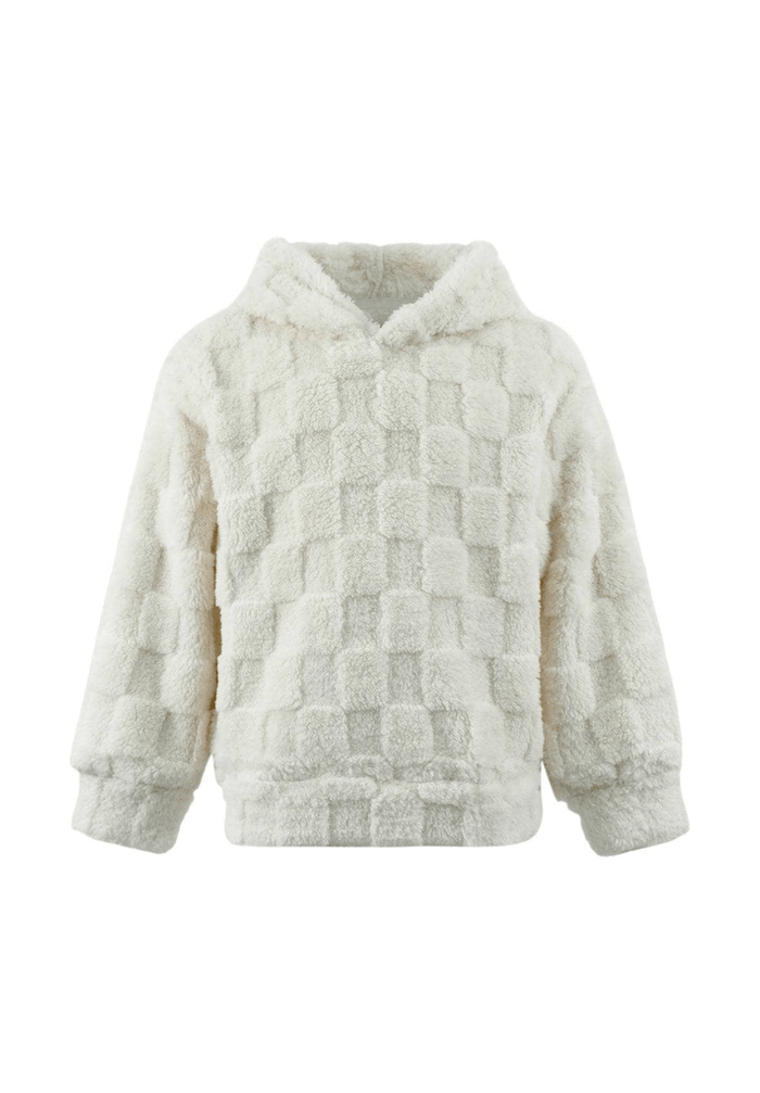 Lola + The Boys Sweaters & Sweatshirts Super Soft Checker Hoodie