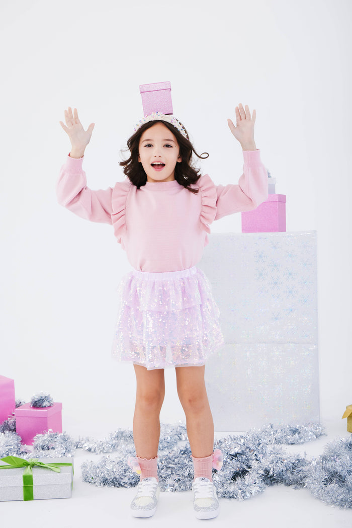 Lola + The Boys Sweaters & Sweatshirts The Super Ruffle Sweater