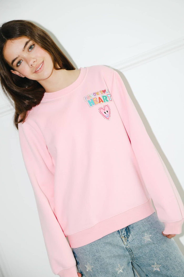 Lola + The Boys Sweaters & Sweatshirts You Are Made of Stars Sweatshirt