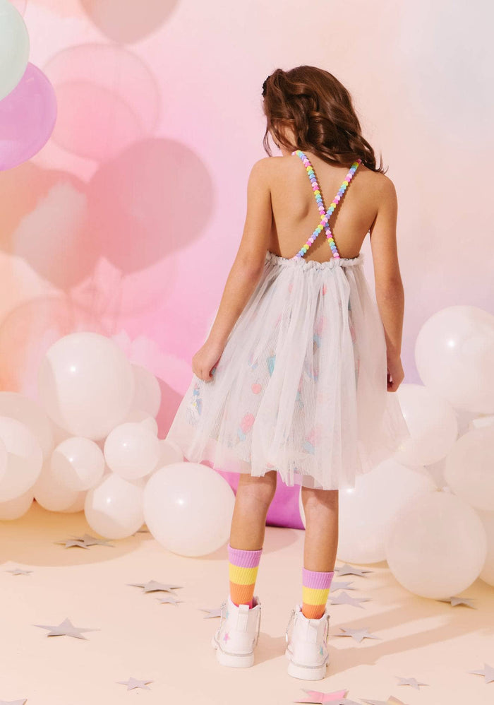 Lola + The Boys Sweet Candy Summer Pony Dress