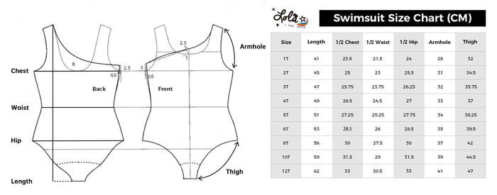Lola + The Boys Swimwear Beads HAWAII Swimsuit