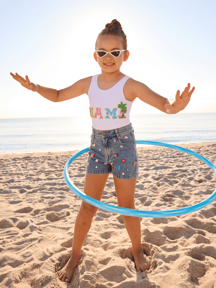 Lola + The Boys Swimwear Crystal Miami Swimsuit