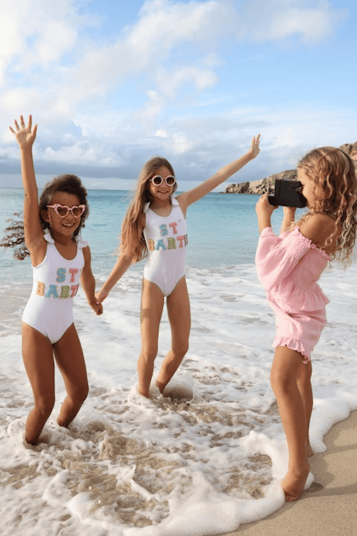 Lola + The Boys Swimwear Crystal St. Barth Swimsuit