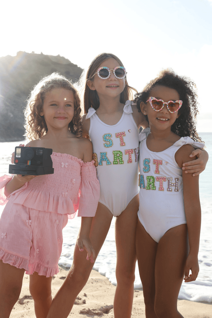 Lola + The Boys Swimwear Crystal St. Barth Swimsuit