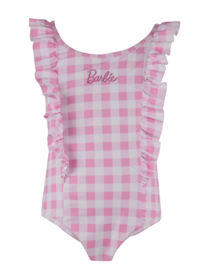 Lola + The Boys Swimwear Cutie Barbie™ Ruffle Swimsuit
