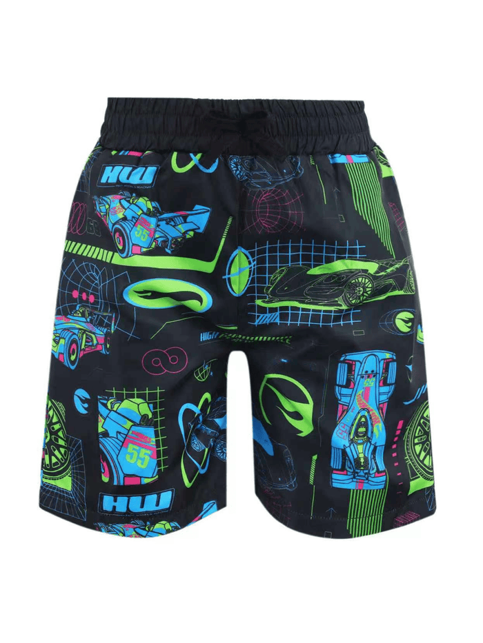 Lola + The Boys Swimwear Motorsport Swim Shorts