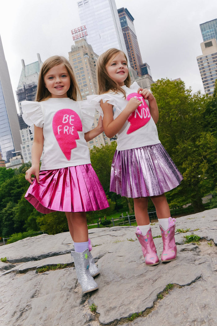 Lola + The Boys Tops Best Friends T-shirts