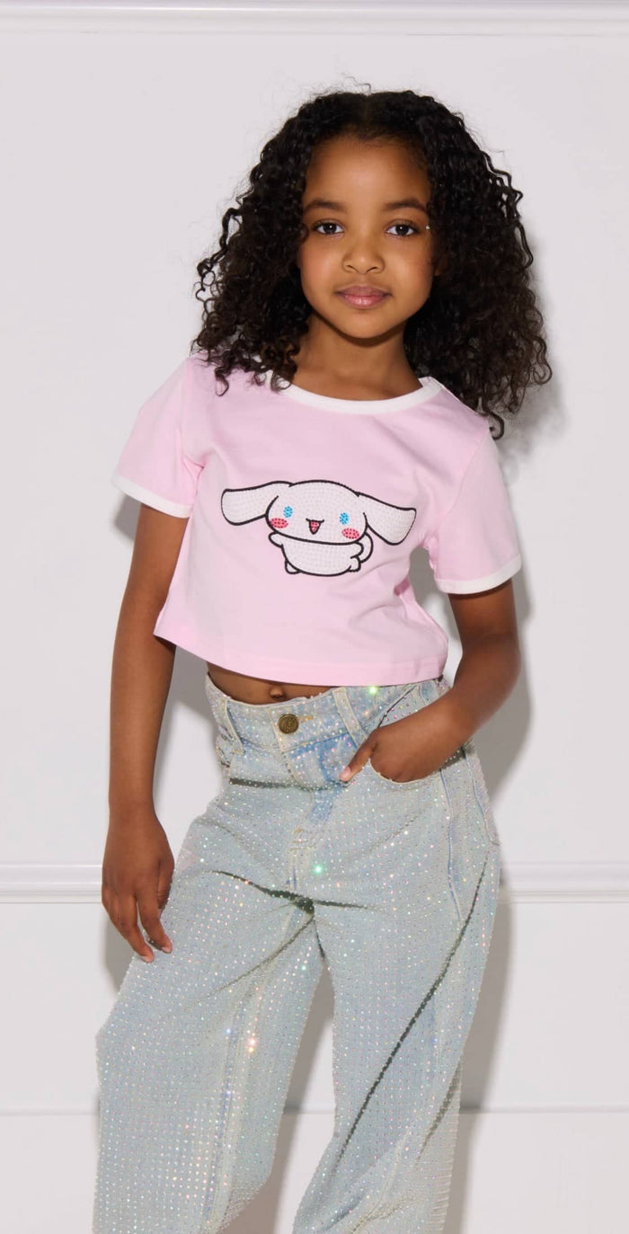 lola-hellokitty Tops Blinged Cinnamoroll™ Tee