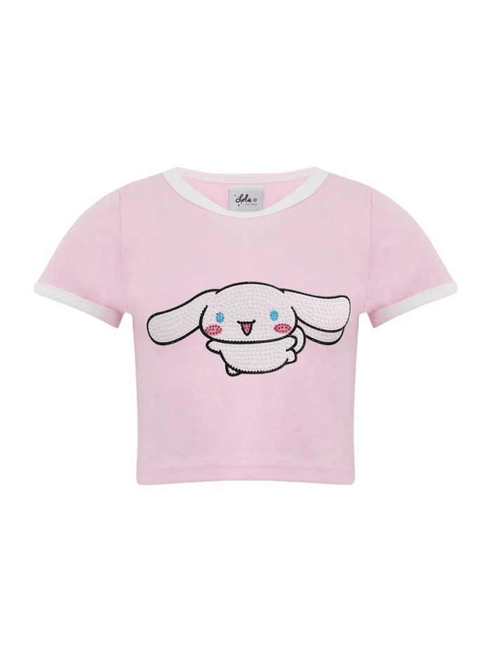 lola-hellokitty Tops Blinged Cinnamoroll™ Tee