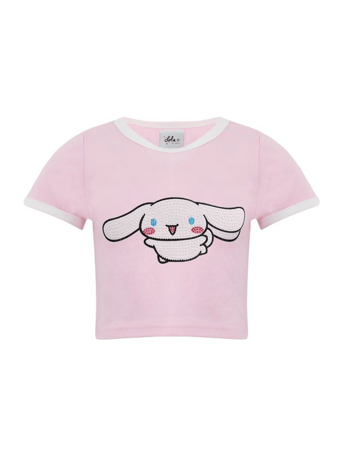 lola-hellokitty Tops Blinged Cinnamoroll™ Tee