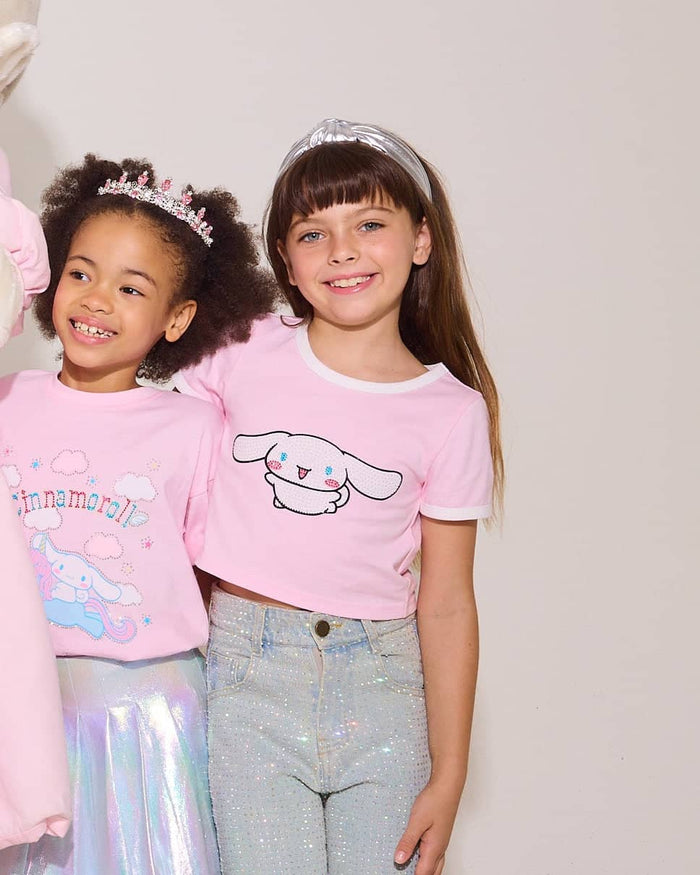 Lola + The Boys Tops Blinged Cinnamoroll Tee